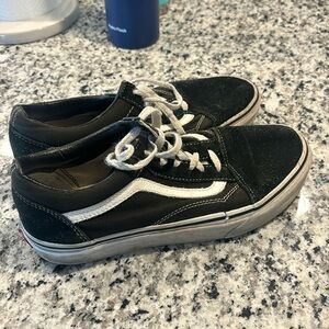 black vans old school